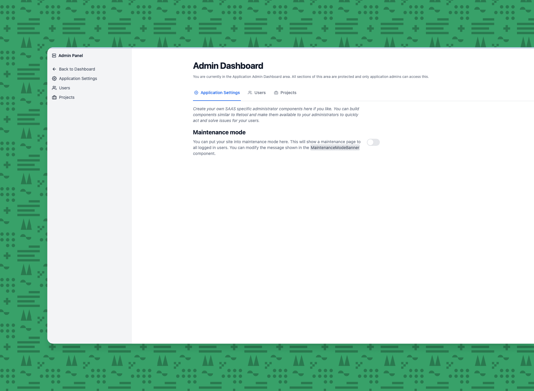 Web Admin Panel preview